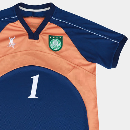 Camisa Palmeiras Goleiro Marcos 2000 Retrô Manga Curta Masculina