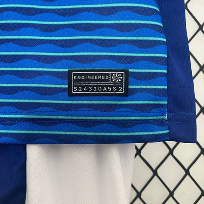 Brazil Away Retro Kids Kit 2024