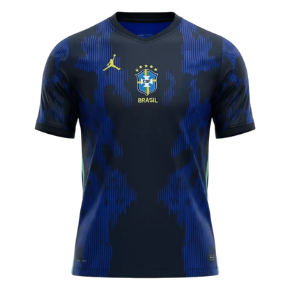 Brazil Away Blue 2026 - Brasil Jordan Fan Version