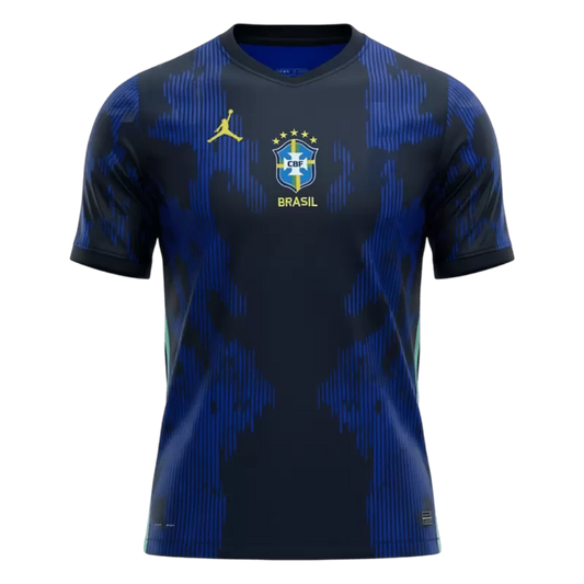 Brazil Away Blue 2026 - Brasil Jordan Fan Version