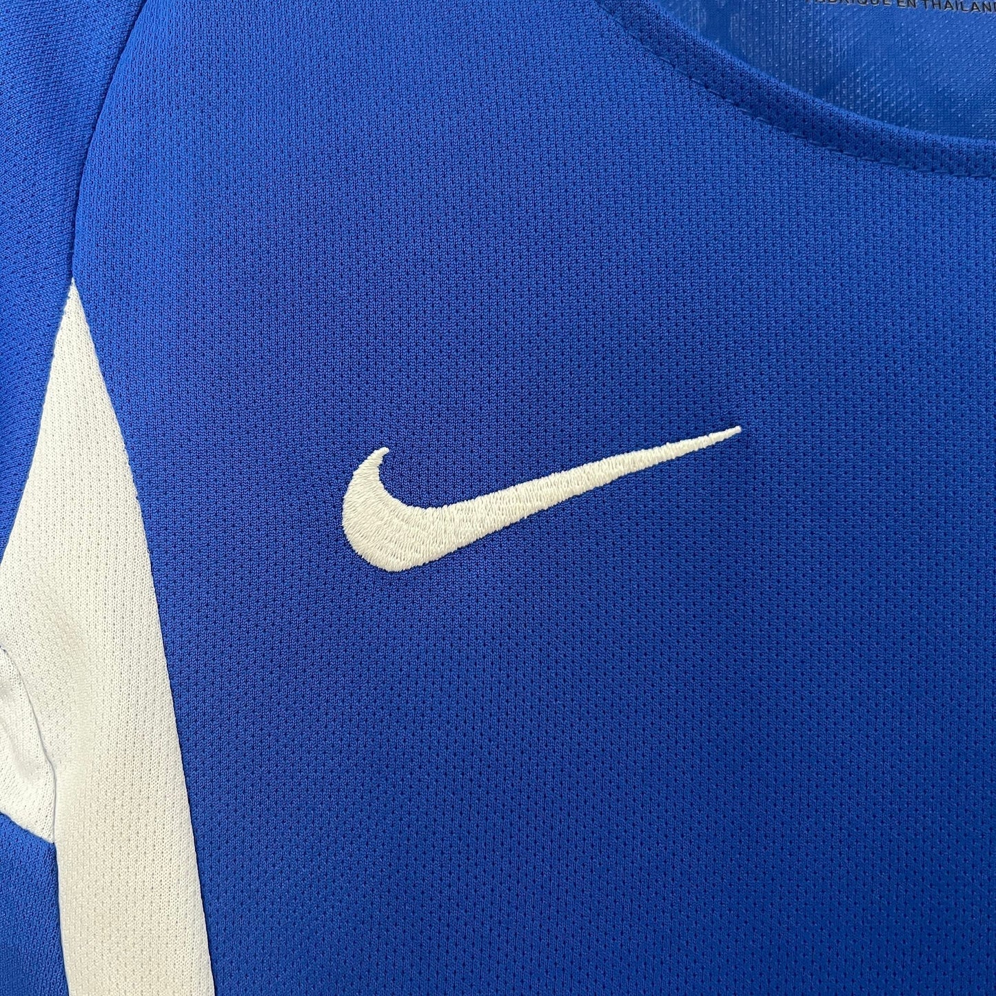 Brazil Away Retro Kids Kit 2002