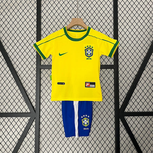 Brazil Home Retro Kids Kit 1998