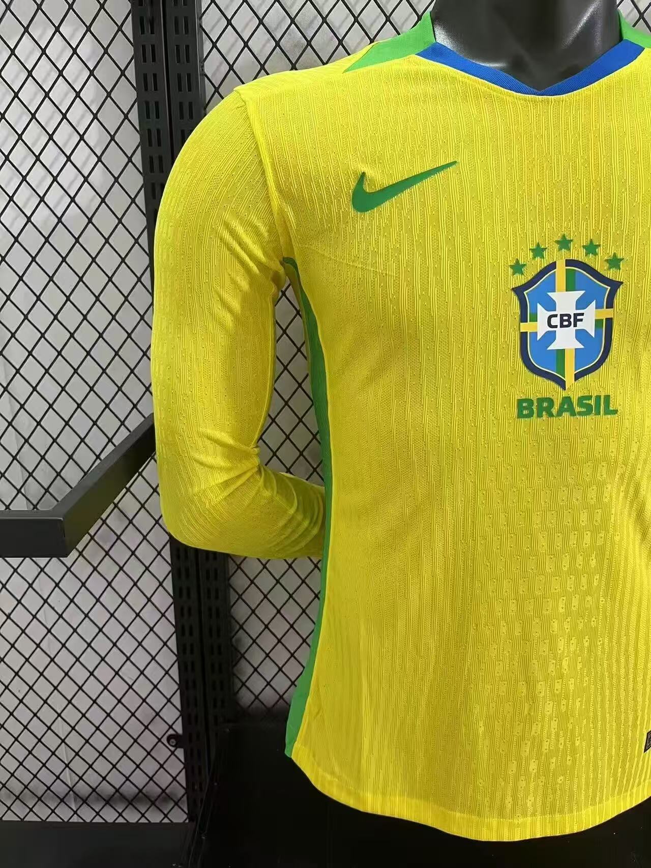 Brazil 2025/26 Authentic Player [Slim Fit] Player [Slim Fit] Player [Slim Fit] Player Long Sleeve Brasil [Slim Fit]