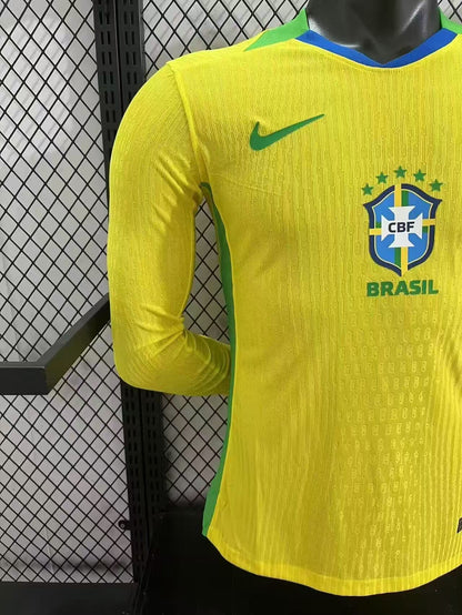 Brazil 2025/26 Authentic Player [Slim Fit] Player [Slim Fit] Player [Slim Fit] Player Long Sleeve Brasil [Slim Fit]