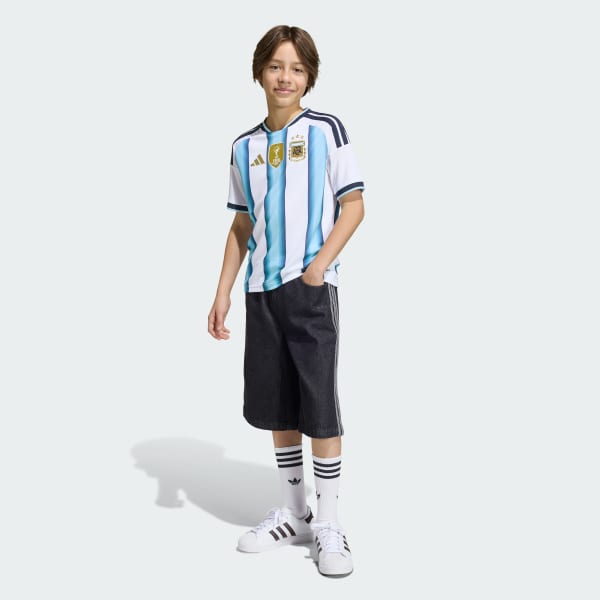 Camisa I da Seleção Argentina 26 Messi Infantil