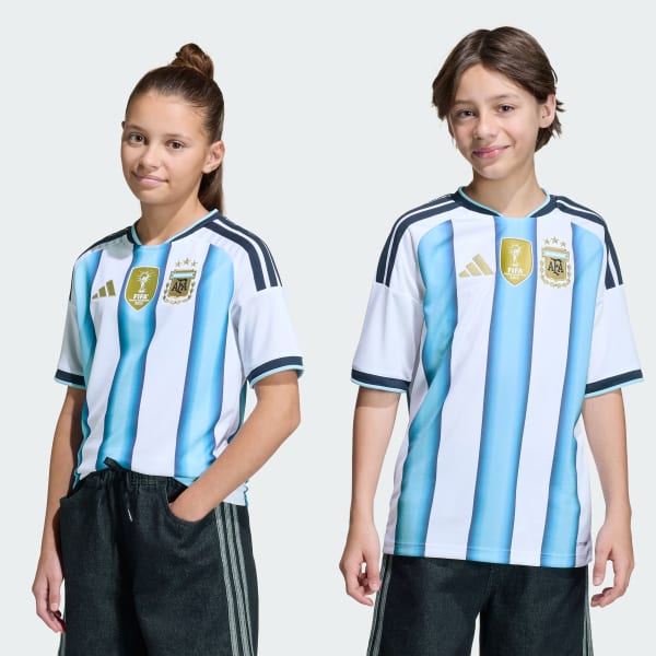 Camisa I da Seleção Argentina 26 Messi Infantil