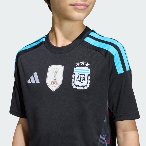 Camisa I de Goleiro da Seleção Argentina 26 Infantil