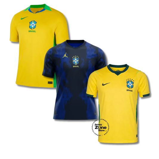 Combo 3 Camisas do Brazil - Brasil - Fan Version