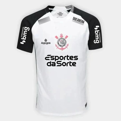 Camisa Do Corinthians Patrocinios Oficial Jogador 2025/26