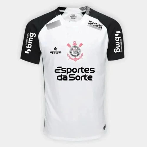 Camisa Do Corinthians Patrocinios Oficial Jogador 2025/26