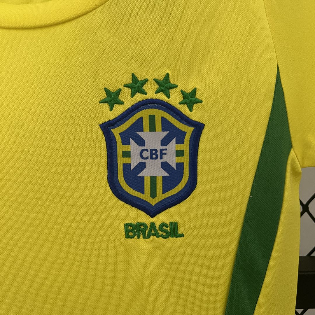 Brazil Home Retro Kids Kit 2002