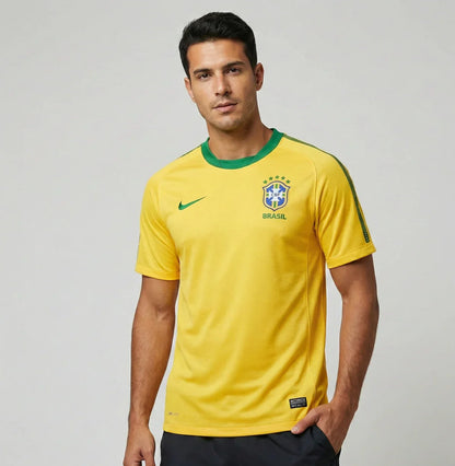 Brazil 2010 Home Retro Jersey