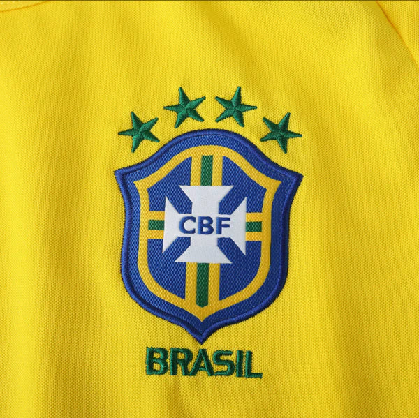 Brazil 2002 I Home Jersey - Retro Version