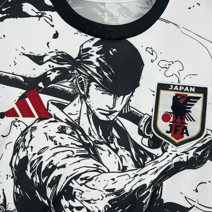 [PRÉ VENDA] Camisa Japão 'Roronoa Zoro' 2025 Adidas Torcedor Masculina