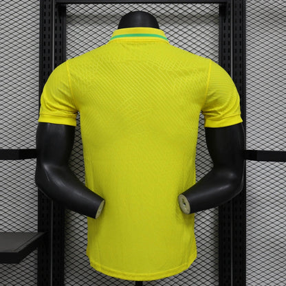 Brazil 25/26 Polo Edition Jersey - Yellow - Player Version - Slim Fit