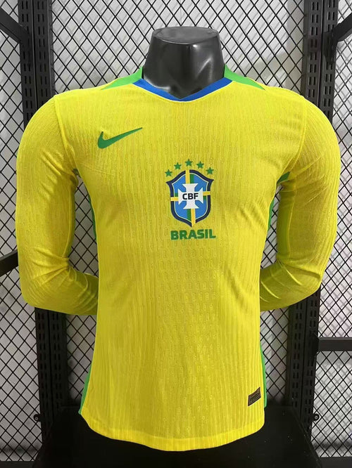 Brazil 2025/26 Authentic Player [Slim Fit] Player [Slim Fit] Player [Slim Fit] Player Long Sleeve Brasil [Slim Fit]